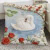 1pc Adorable Animal-Patterned 2D Flat Printing Pillowcases Sofa Bed Cushion Cover Home Bedroom Decoration