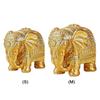 Gold Elephant Statue Elephant Statue Collectible Figurine Brings Good Luck Health Strength Elephant Ornament Gifts for Women Mom