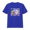 The Metric System Can t Measure Freedom 4th of July Shirt vintage Washed Comfortable Slightly homme streetwear Unisex Versatile