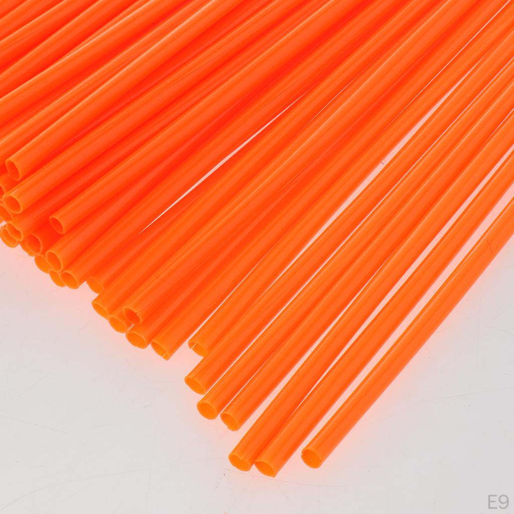 12 Colors Spoke Covers, Wraps, Skins, Coats for Bike Spokes ( 72PCS )