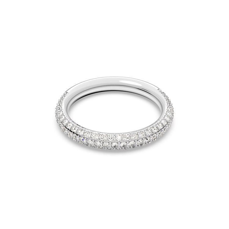 Swarovski Dextera Exquisite Fashion Versatile Rhodium Plated Ring Women rings Silver 5402438 58