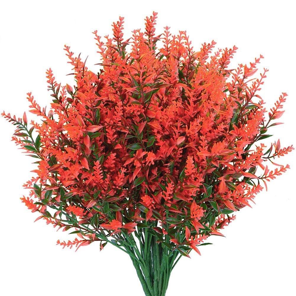 Artificial Flower Plastic Lavender Fake Plant Wedding Home Garden Decoration Bridal Bouquet Table Setting Household Supplies