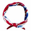 21inch US Flags Printed Bandannas for Street Dance IndependenceDay Headscarf Adult Unisex Bandana Hiphop Head Kerchiefs