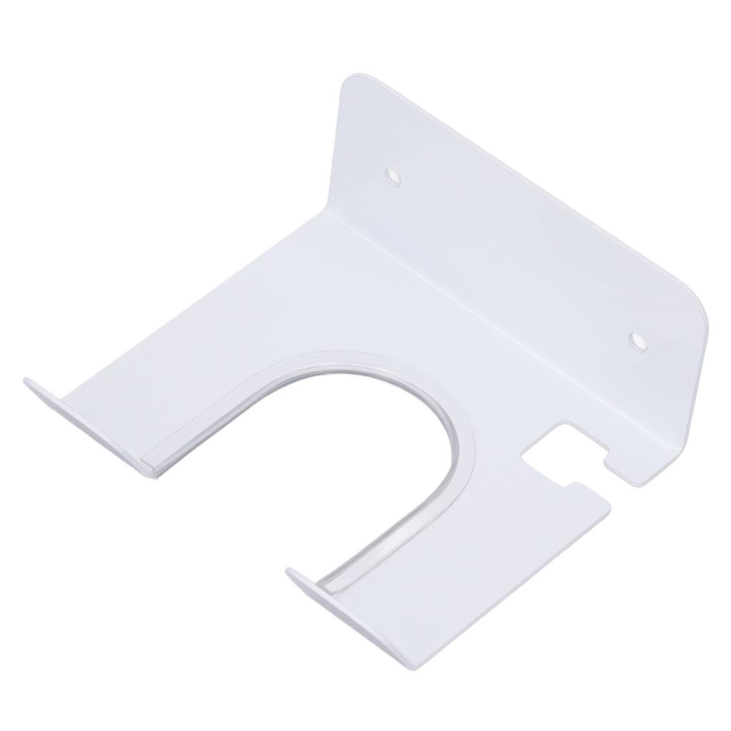 Wall Mounted Hair Dryer Holder Stainless Steel Hair Blow Dryer Rack for Home Washroom Bathroom