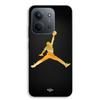 Coque Pour Xiaomi Redmi 15C 5g Jordan logo 23 nike basketball couleur dorée Maniacase