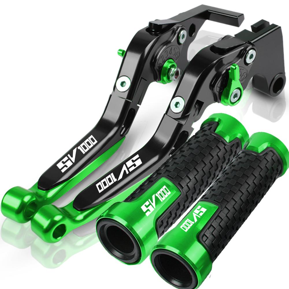 For SUZUKI SV1000 SV 1000 S 2003-2007 2004 2005 2006 Motorcycle Parts Adjustable Brakes Extendable Clutch Lever Handle Bar