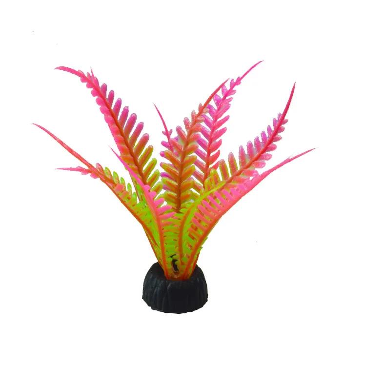 Artificial Aquarium Decorative Aquatic Plants Simulation Water Weeds Ornament Fish Tank Grass Decoration Accessories