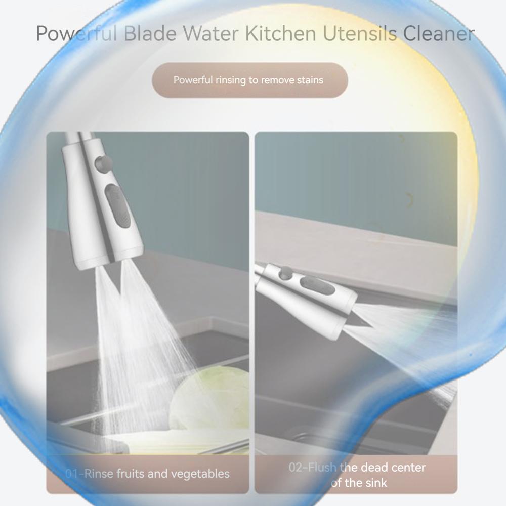 Universell utdragbar kran Halkfri diskho Spridarmunstycke Vattenbesparande perlator Kranförlängare Köksreservdel Bytbar kran