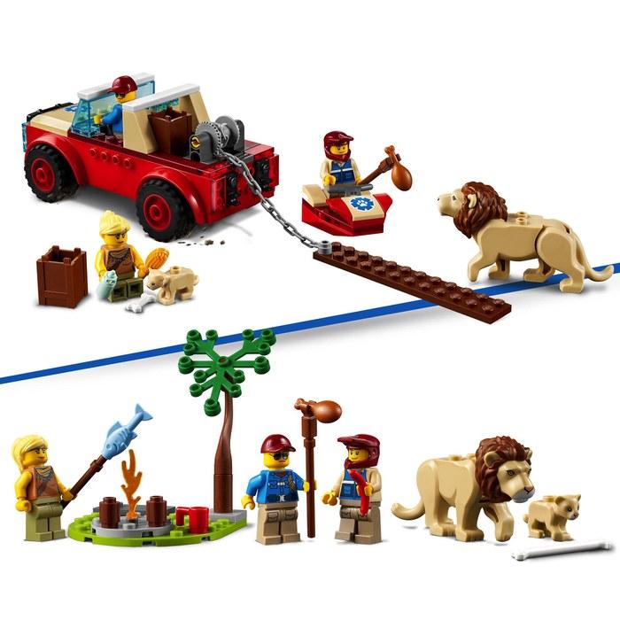 LEGO City Animal Rescue Off-Roader 60301 Multicolor