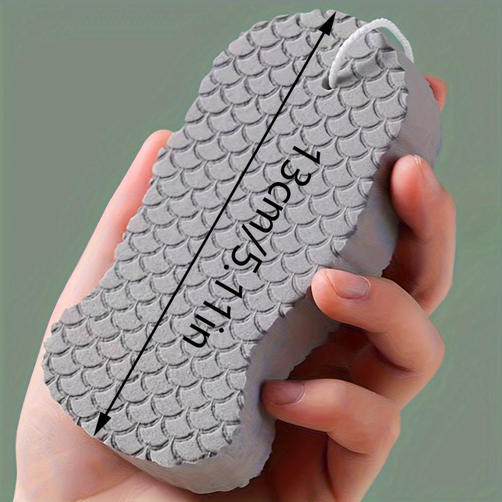 Ultra-Soft Bath Sponge/3D Shape Exfoliating/Gently Removes Dead Skin And Dirt/Massages to Cleanse And Brighten Skin