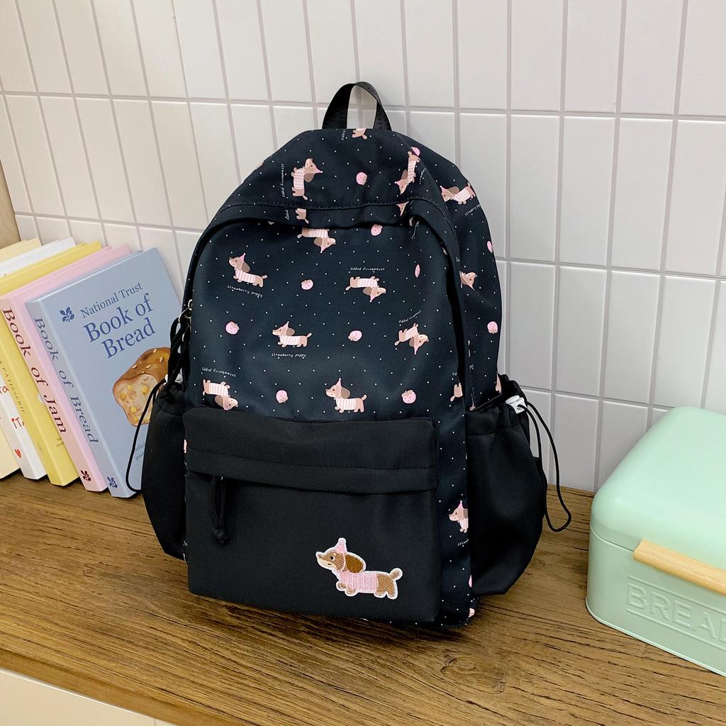 Schoolbag Japanese cute cartoon printed backpack female ins small fresh primary and secondary school student schoolbag leisure travel backpack tide
