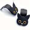 2Pcs Cartoon Cat Car Seat Headrest Hooks Multi-function Front Seat Headrest Organizer  Universal
