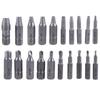 22Pcs Broken Head Screw Extractor Set Broken Bolt Extractor  Stripped Screw Removal