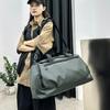 Men's and women's fashion, simple and large-capacity going , portable commuter travel bag, wet and dry separation, fitness bag, strap shoe compartment