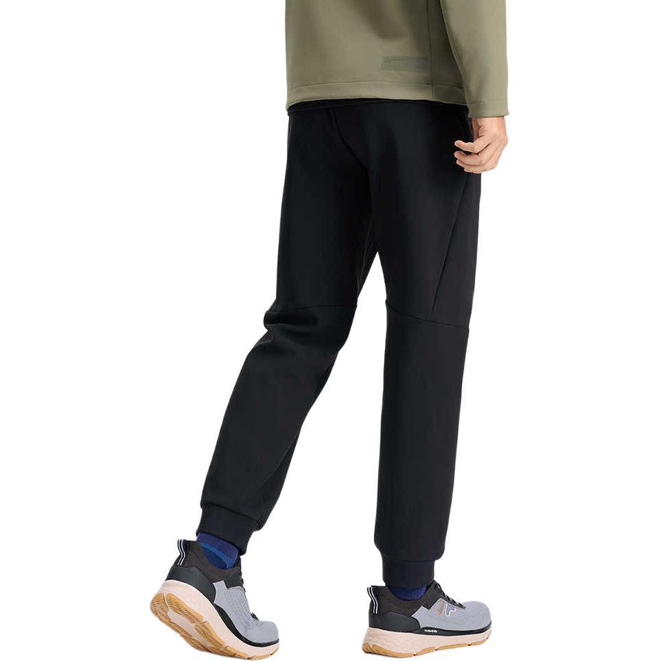 FILA Casual Simple Versatile Knitted Sports Pants Men Bottoms Deep-Black A11M511608FBK