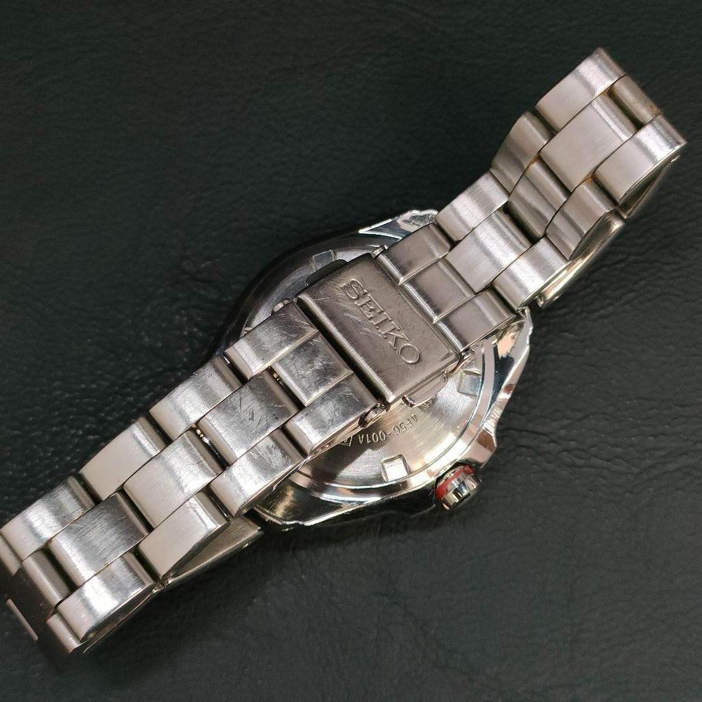 [USED] Seiko Perpetual Pink Silver Quartz Watch