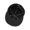 New Era 59FIFTY Cap 7 Handwritten Metal ONSPOTZ and Flat Deep BB UV Protection for Trendy Functional Small Size (14699759, NER36C8548), Black, 1/8