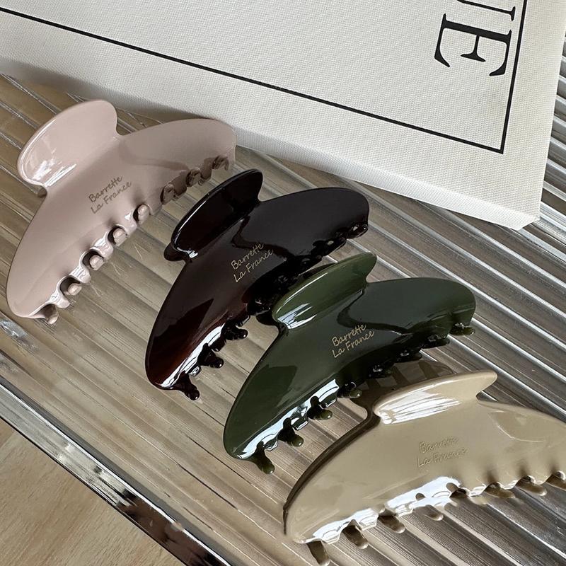 Large Crab Hair Clips Shark Clip Retro Korean Acetate Hair Claw Simple Hairpin Fashion Hair Accessories For Woman Girls