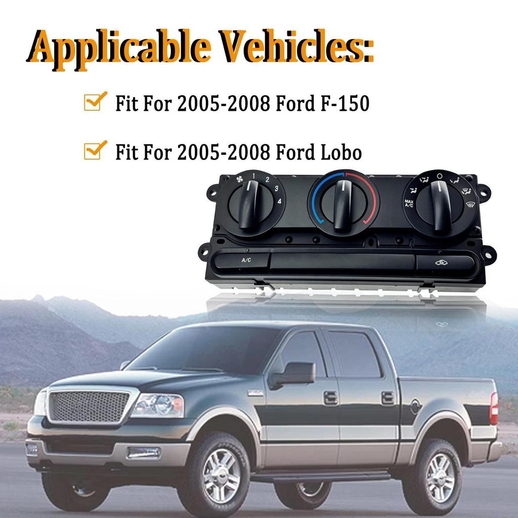 Ford F-150 Air Conditioning Control Module Switch 599-172