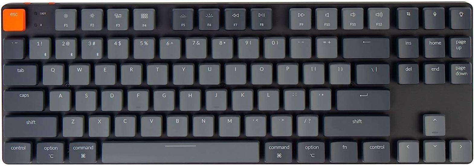 

Keychron K1 SE Ultra Slim Wireless Mechanical Keyboard 87 KeysUS LayoutWhite LED LightLow Profile Gateron Mechanical SwitchBluetooth Wireless Wired