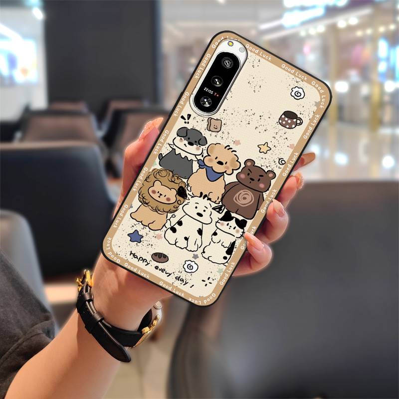Graffiti Fashion Design Phone Case For Sony Xperia5 IV Anti-dust Protective Anti-knock Dirt-resistant Cartoon Back Cover