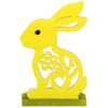 Easter Bunny Foam Figurine Standing Yellow 24cm