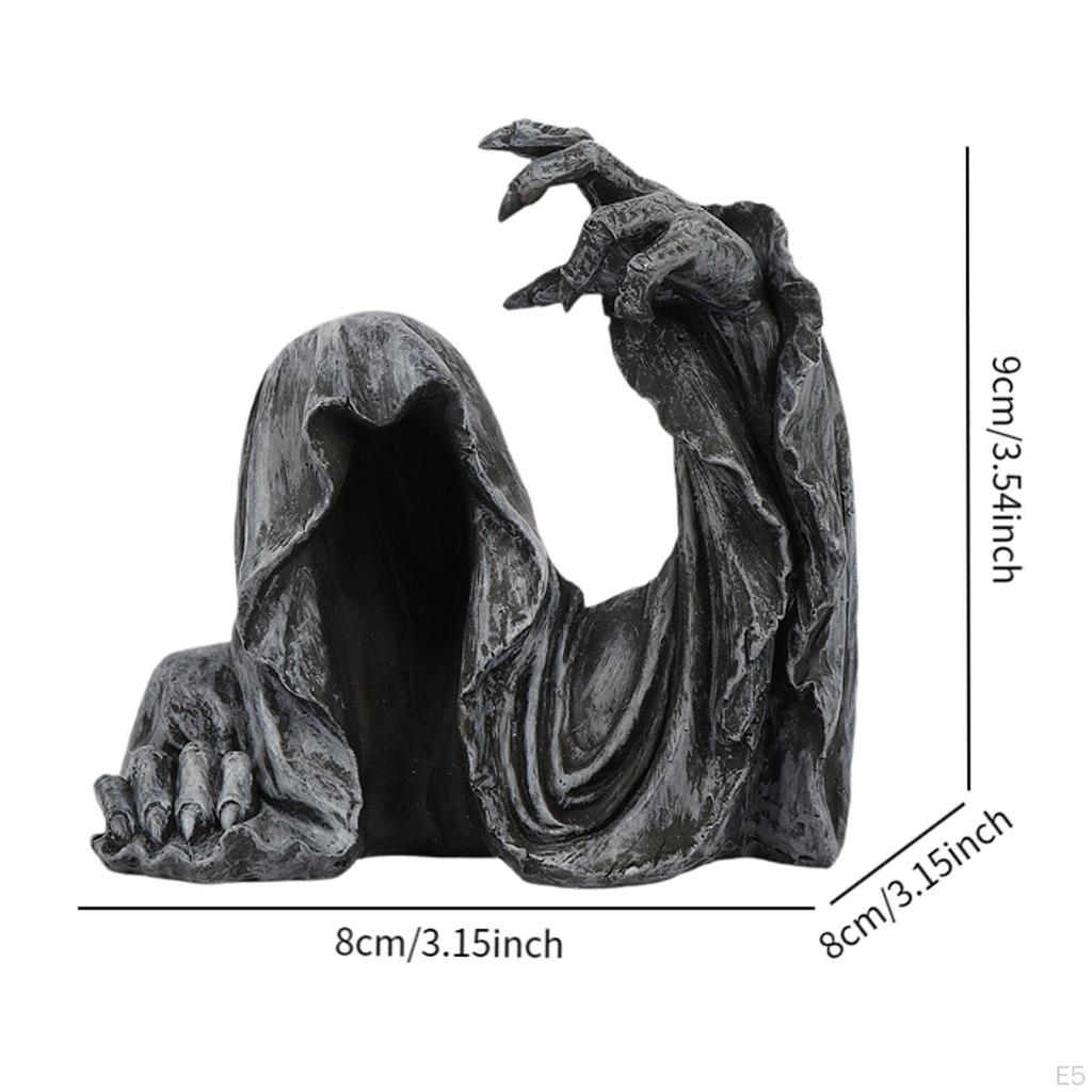 Figurina Mano Sinistra Pezzo d'Arte in Resina Decorazione Unica per Casa o Ufficio