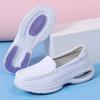 Nurse shoes for women in autumn and winter  anti slip soft sole  thick sole with plush and thick cotton shoes