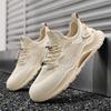 Men's Mesh Breathable Sneakers Outdoor Walking Shoes Lightweight Non Slip Casual Running Footwear Summer Sports Flats Trainers