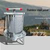 Compact Stainless Steel Wax and Juice Extractor: Honey, Fruit & Vegetable Press Machine