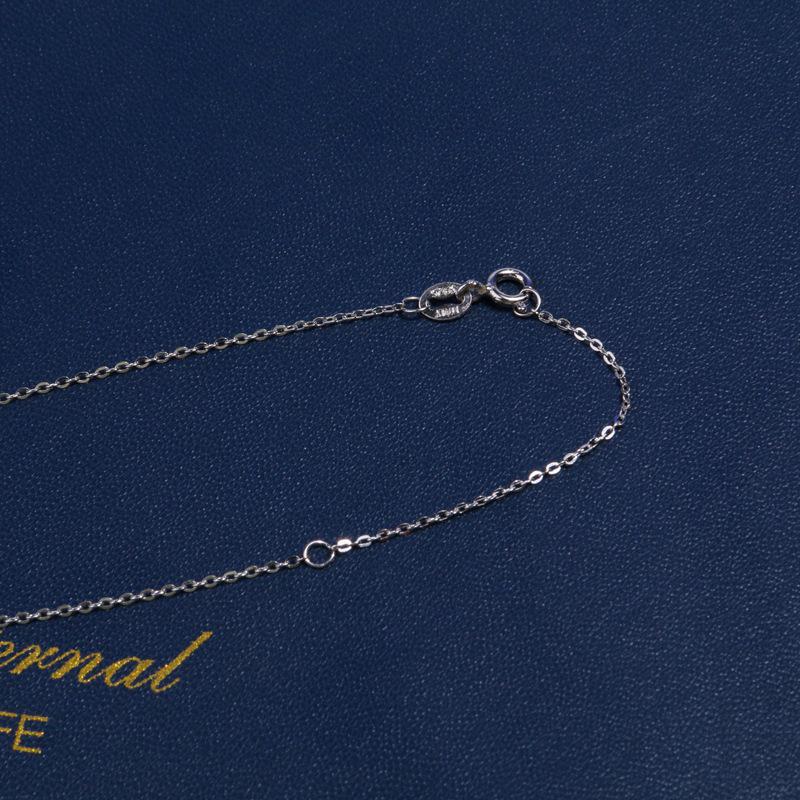 Butterfly 925 Sterling Silver Freshwater Pearl Pendant Necklace - Simple, Versatile Clavicle Chain Fashion