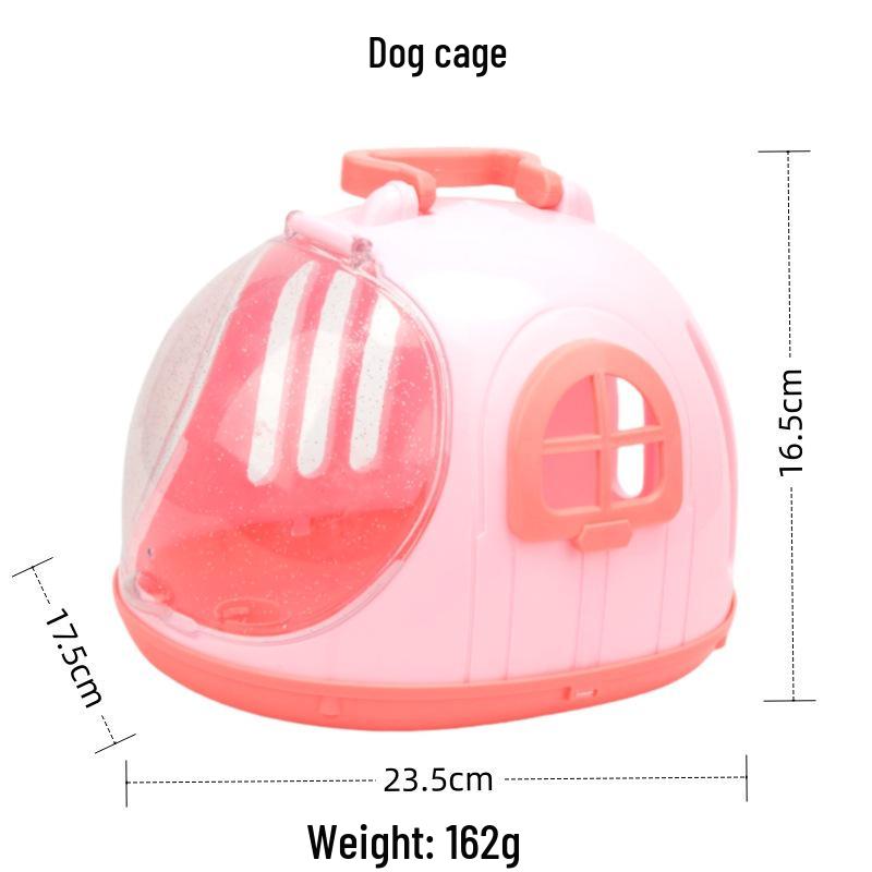 Electric Plush Puppy Play Set with Clothes, Bowl, Bed, Leash, and Bell