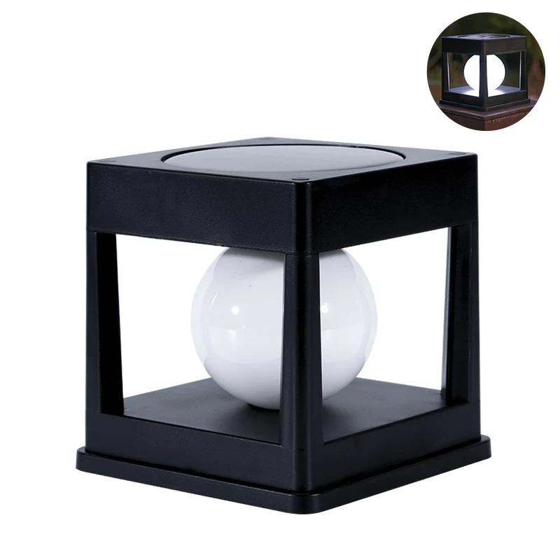 

Solar Post Light Outdoor Post Caps Light Solar Fence Post Lamp Pillar Light Waterproof for Wooden Posts Patio Yard Camping Decor