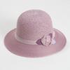 Mint Flower Summer Hat With Wide Brim For Women Sun Protection And Breathability