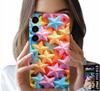 Etui Do Samsung Galaxy A16 4/5G - Kolorowe Gwiazdki Gwiazda Futerał +Folia