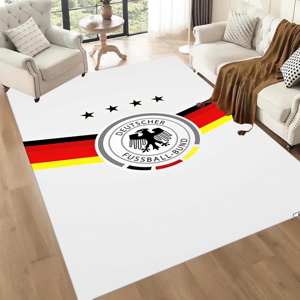 Deutscher Fussball-bund Style Square rugs are a great choice for living rooms, bedrooms, home décor, and as gifts.