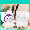 Orso Bianco Peluche Super Morbido Giocattolo Con Funzione Trasformabile Per Tutte le Età Regalo Ideale Per Bambine, Bambini E Coppie