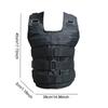 Weighted Vest Weight-bearing Vest Oxford Cloth Running Vest Adjustable Weight Jacket Weight Loading Vest for Strength Training