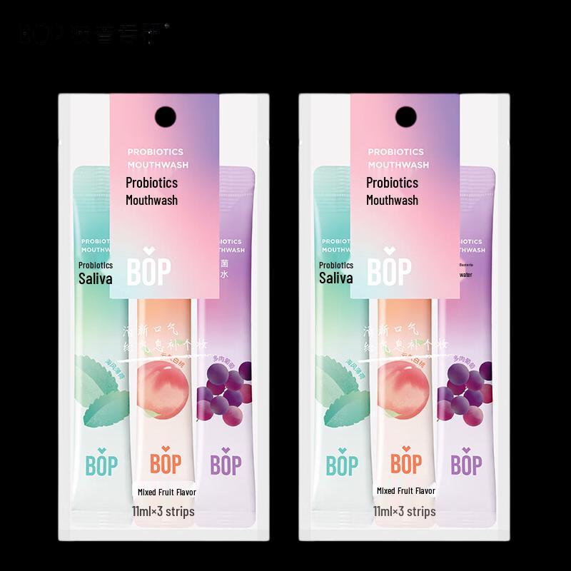 BOP Probiotics Portable Strip Mouthwash