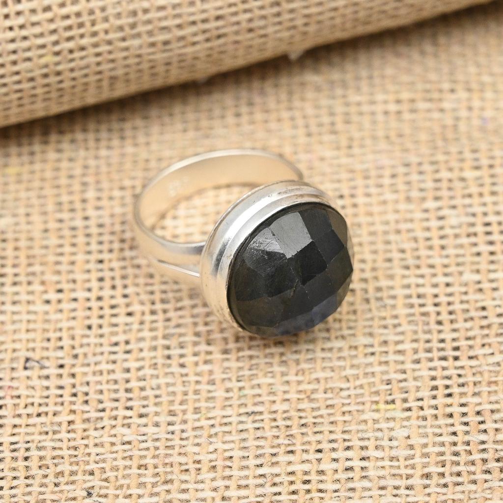 Labradorite Gemstone Håndlagde 925 Sterling Sølv Ringsmykker til Thanksgiving