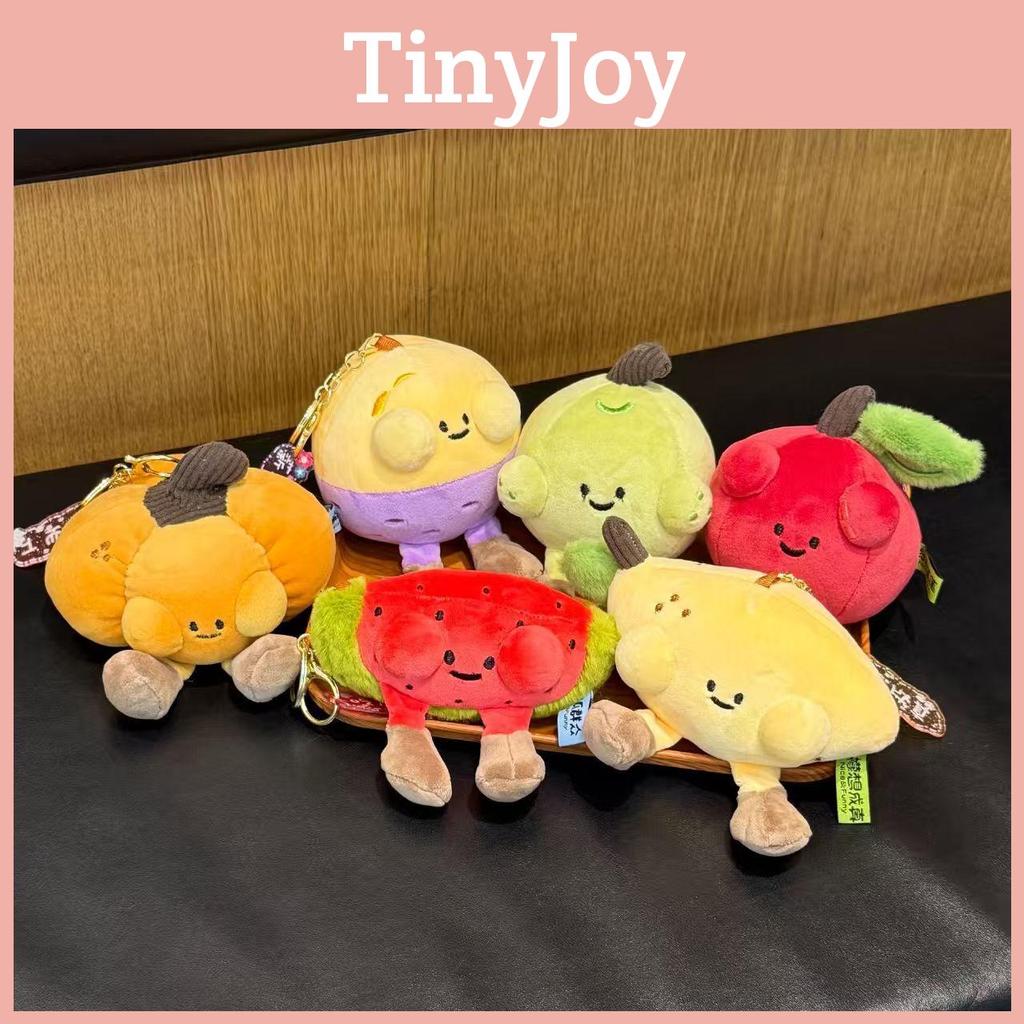 Plush Collection Fruit Miniature Watermelon Stuffed Toy For Girls Doll Gift