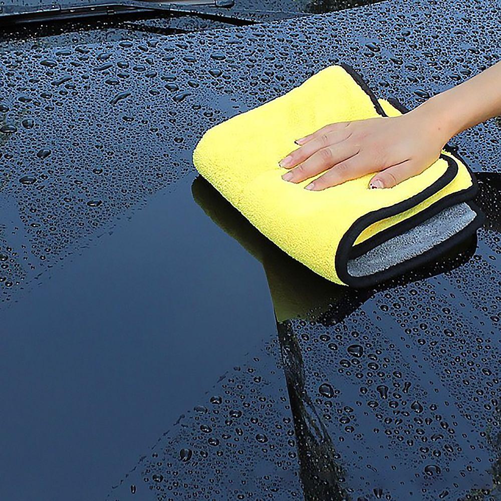 Double Side 30X30CM Super Absorbent Car Wash Towel Cleaning Drying Cloth Microfiber Wiping Rags