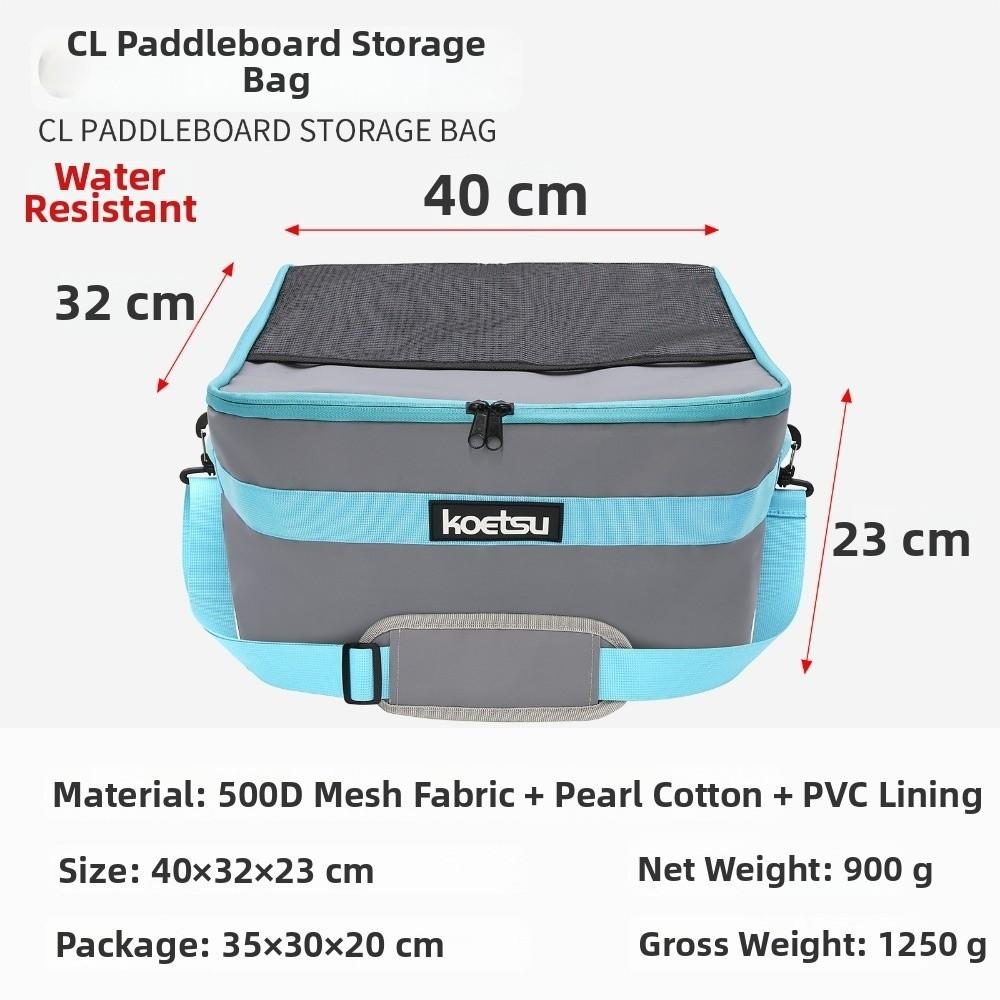 Portable Mesh Deck Bag Oxford Paddle Board Storage Bag Surfboard Bag for Inflatable SUP Seat Kayak