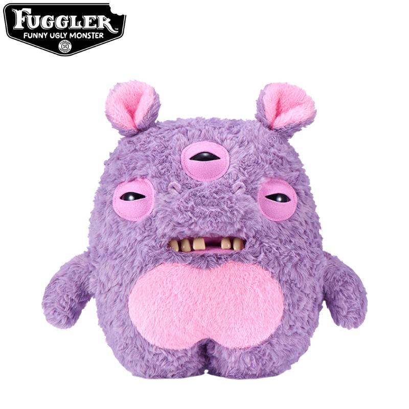 Original Fuggler Funny Ugly Teeth Monster Plush Toys Pilows Kawaii Chunky Bigg Fugg 2 Series Stuffed Animals Peluche Dolls Gifts