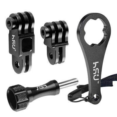 HSU Action Camera Extension Arm GoPro Extension Adapter Aluminum GoPro Mount with Wrench and Screws for GoPro Action Camera Accessories