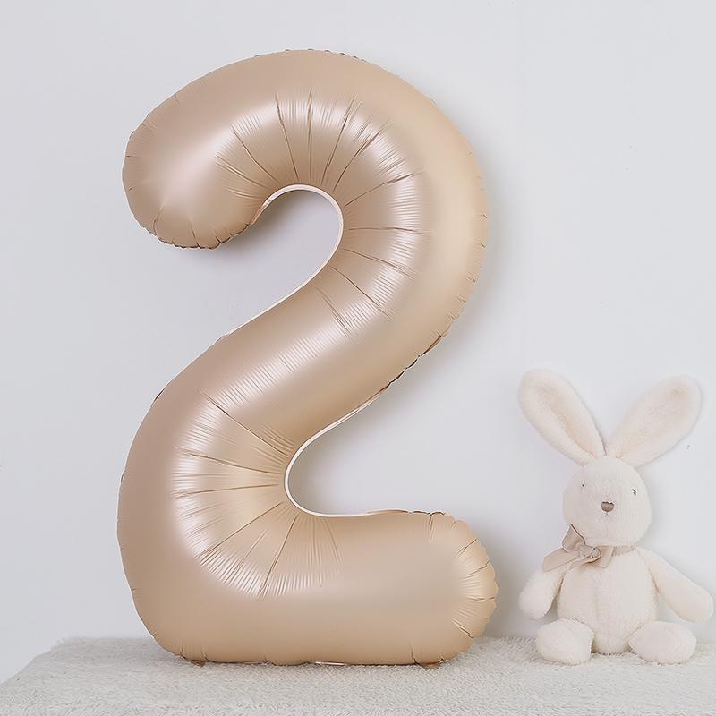 Children's 1st Birthday Number Balloons for Party Decorations and Photo Props.