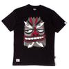 Addict X Mysterious Al Mask 2 Print Black T-Shirt