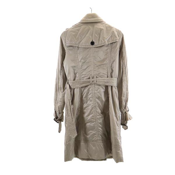 BURBERRY Cotton filling trench coat 38 beige Sanyo Shokai Women Used