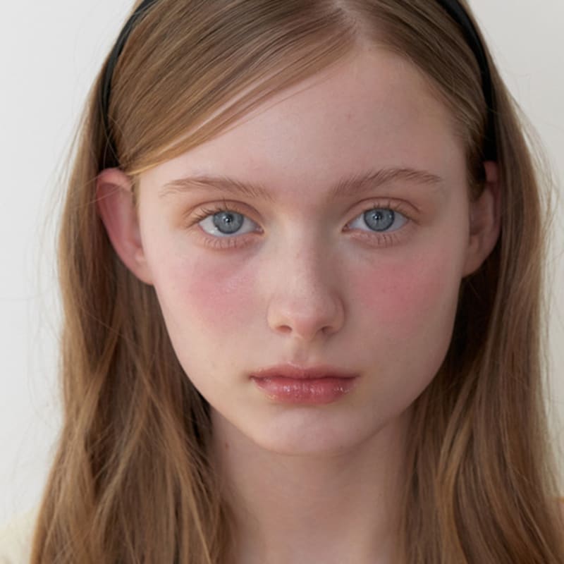 KINDABABY essential ribbon line head band - black