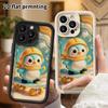 Phone Case: 2D Flat Design, Suitable for iPhone 18 17 16 15 14 13 Pro Protective Case, Little Skateboarding Penguin, Perfect Christmas and Halloween H